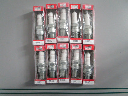 NEW OEM (LOT OF 10) RN4C Champion Spark Plug 0820