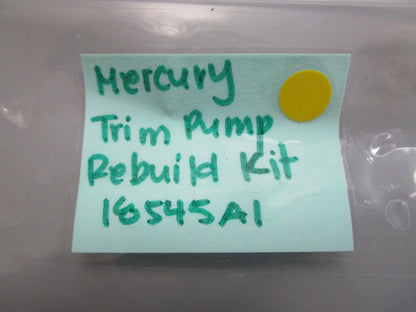 *NEW OEM* 0820 Mercury Quicksilver Trim Pump Rebuild Kit 18545A1
