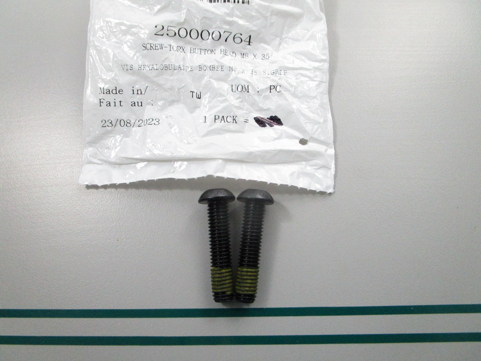 NEW (LOT OF 2) 250000765 Ski-Doo Screw 0810