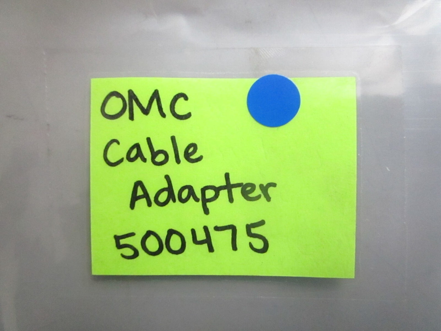 *NEW OEM* 0820 OMC Johnson Evinrude Cable Adapter 500475 0500475