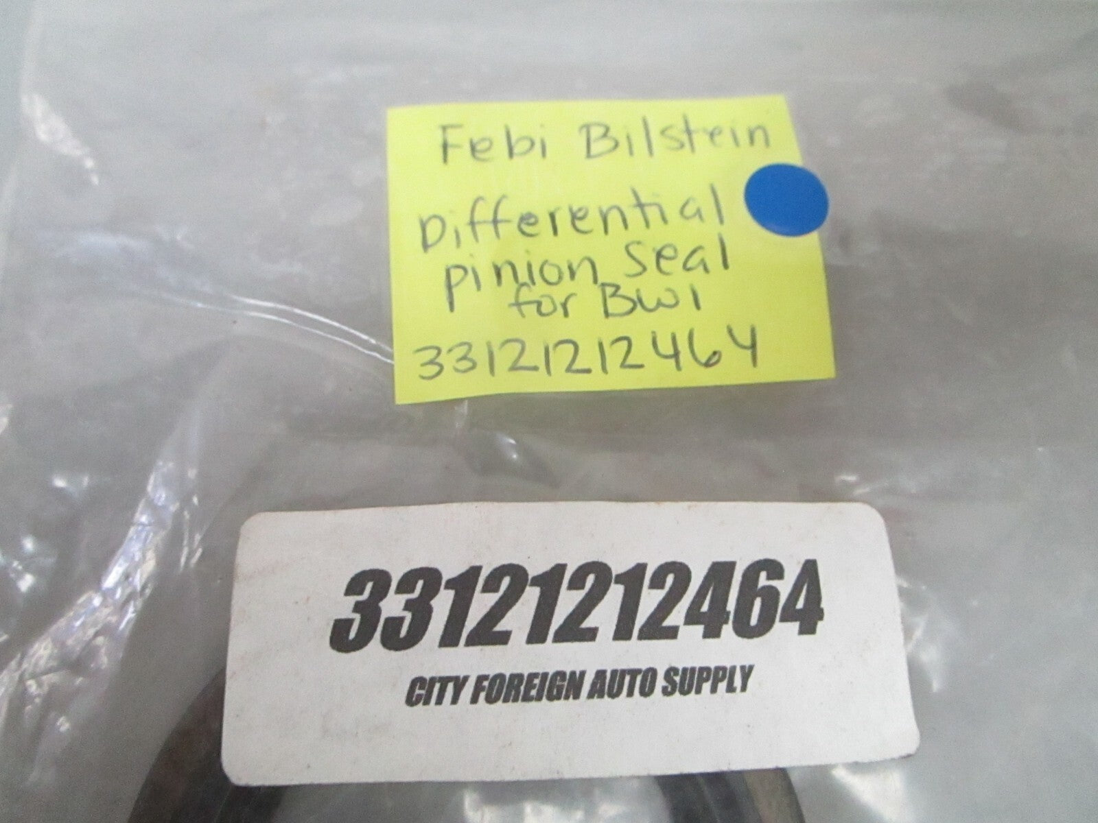 *NEW* 0810 Febi Bilstein Differential Pinion Seal For BMW 33121212464