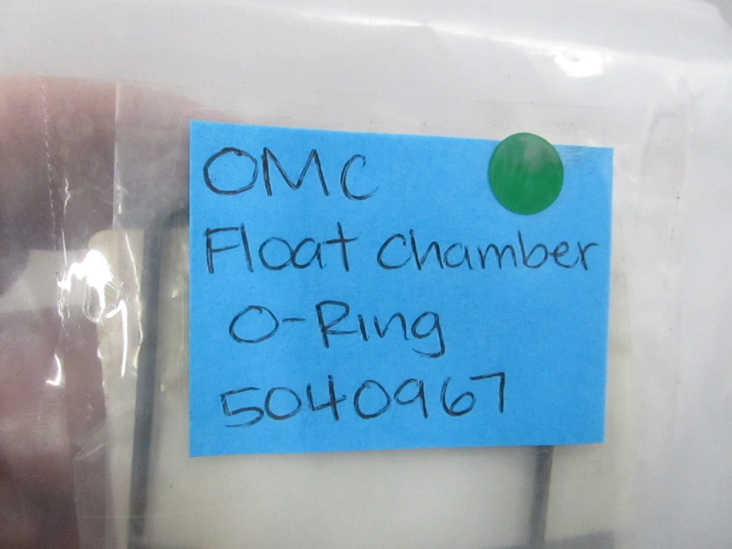 NEW OEM 5040967 OMC Johnson Evinrude Float Chamber O-Ring 0810