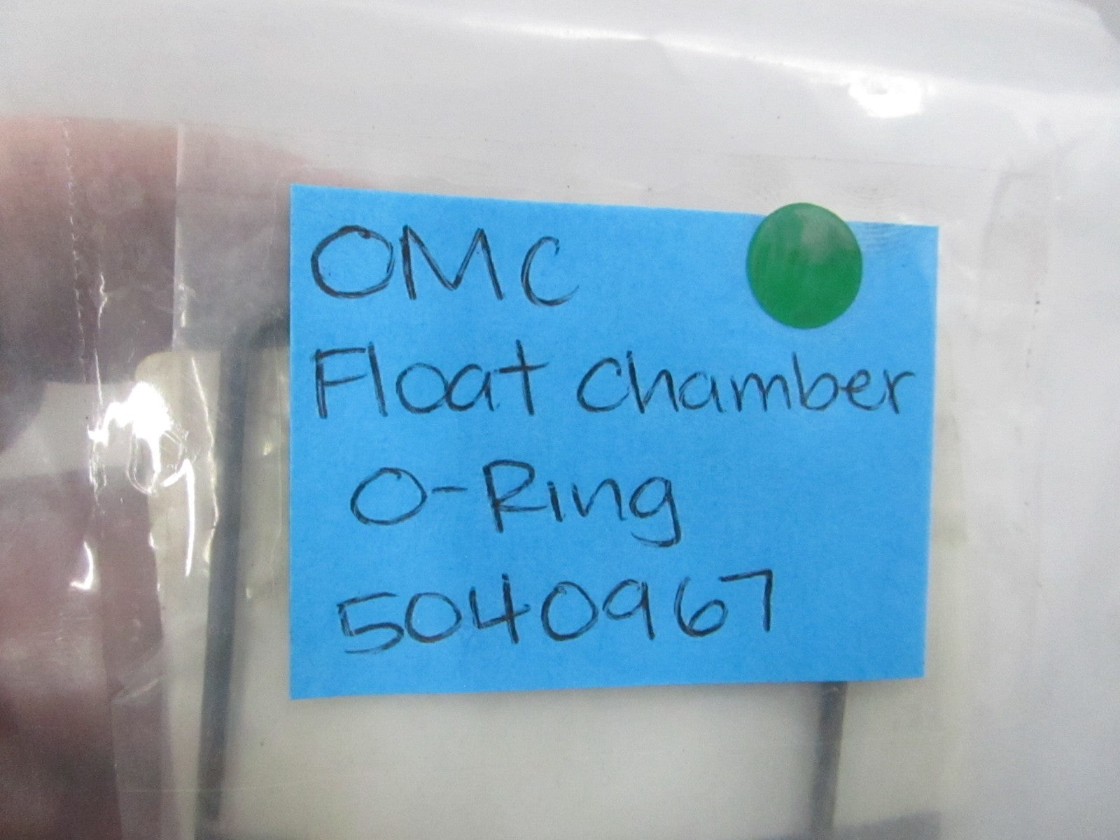 NEW OEM 5040967 OMC Johnson Evinrude Float Chamber O-Ring 0810