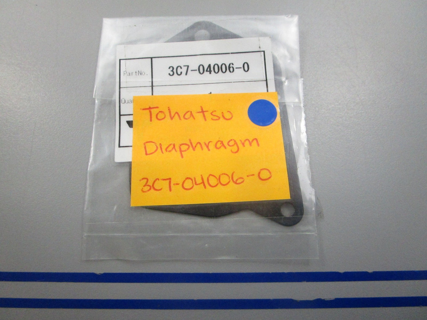 NEW OEM 3C7-04006-0 3C7040060 Tohatsu Diaphragm 0810