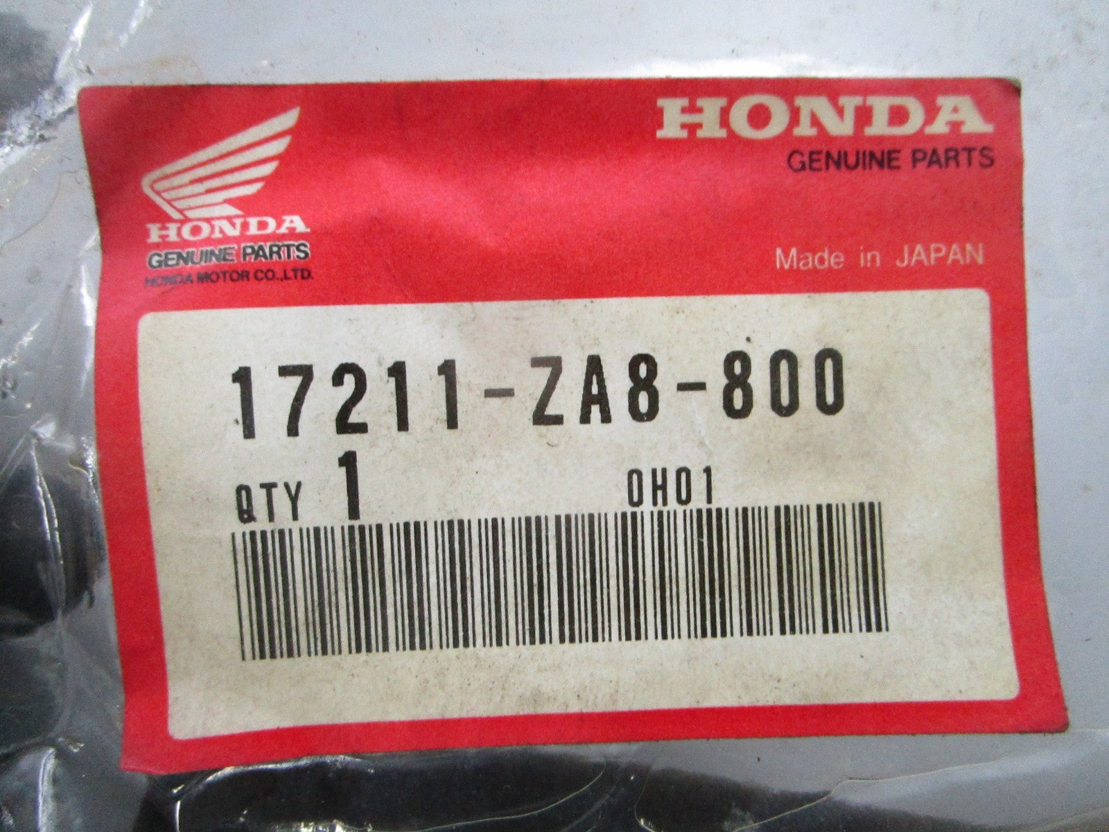NEW OEM Honda 17211-ZA8-800 Air Cleaner Element 0810