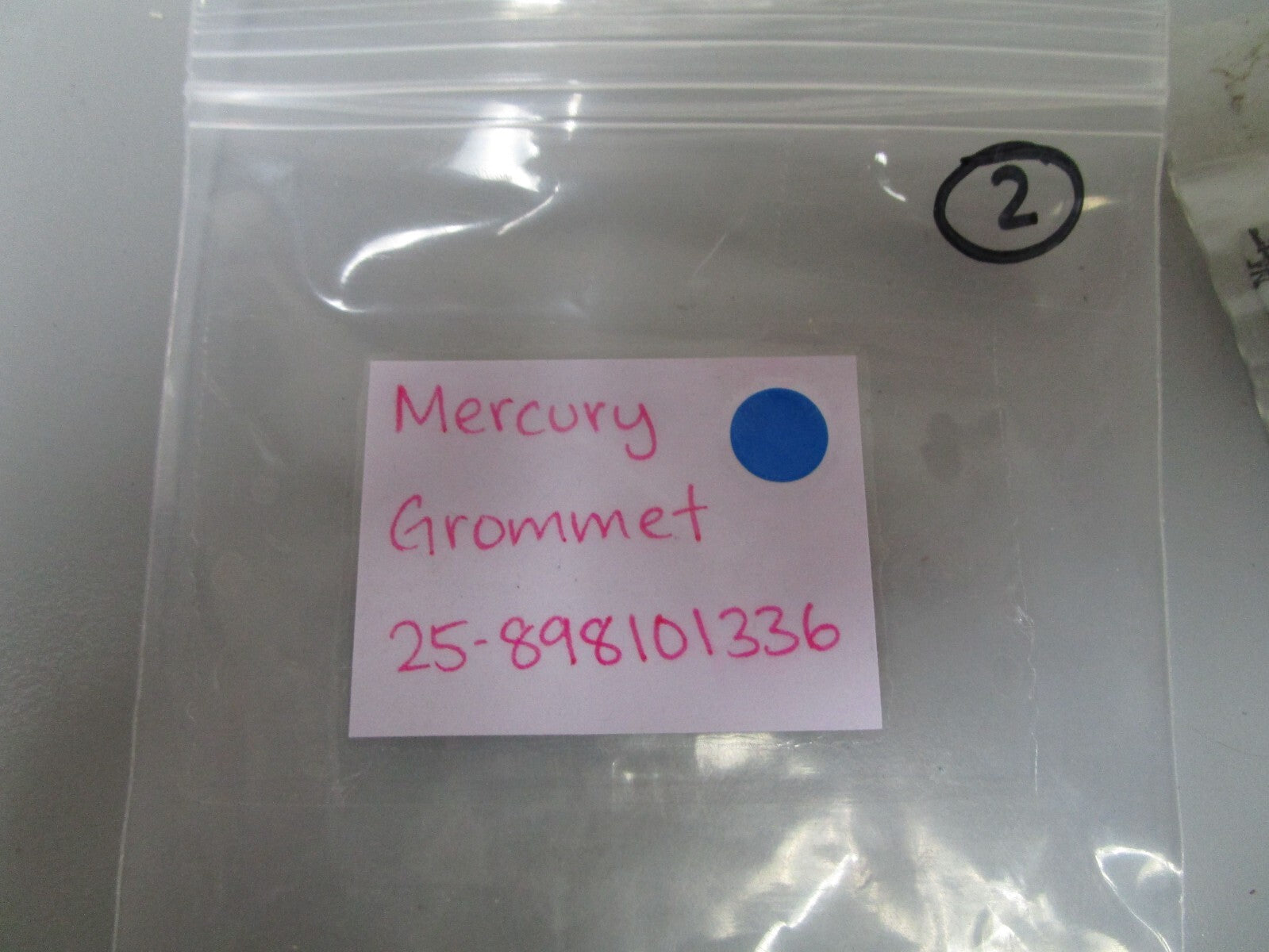 *NEW OEM* 0770 Mercury Quicksilver Grommet 25-898101336