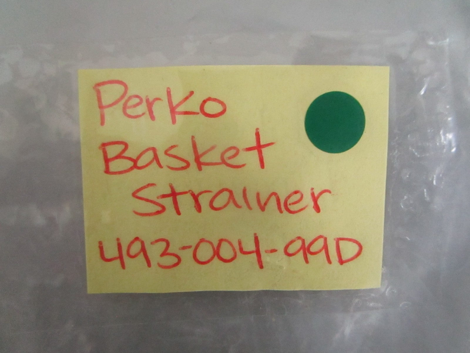 Perko 493-004-99D Raw Water Intake Strainer Basket 493 500 Series NEW OEM 0820