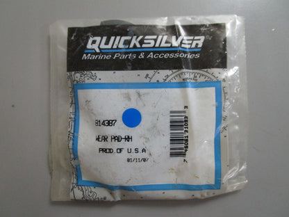*NEW OEM* 0810 Mercury Quicksilver RH Wear Pad 814387