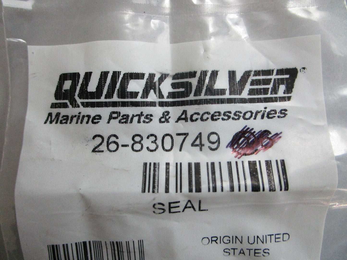 *NEW OEM* (LOT OF 3) 0810 Mercury Quicksilver Seal 26-830749