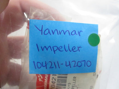 NEW OEM 104211-42070 Yanmar Impeller 0810