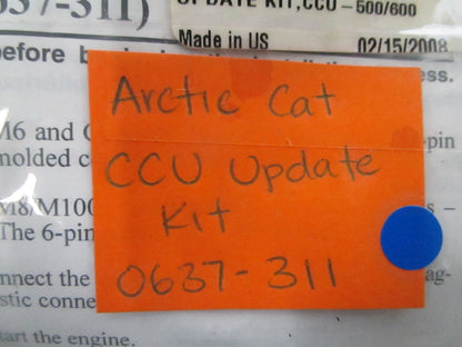*NEW OEM* 0810 Arctic Cat CCU Update Kit 0637-311