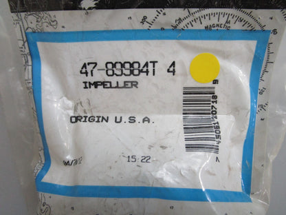 *NEW OEM* 0810 Mercury Quicksilver Impeller 47-89984T4