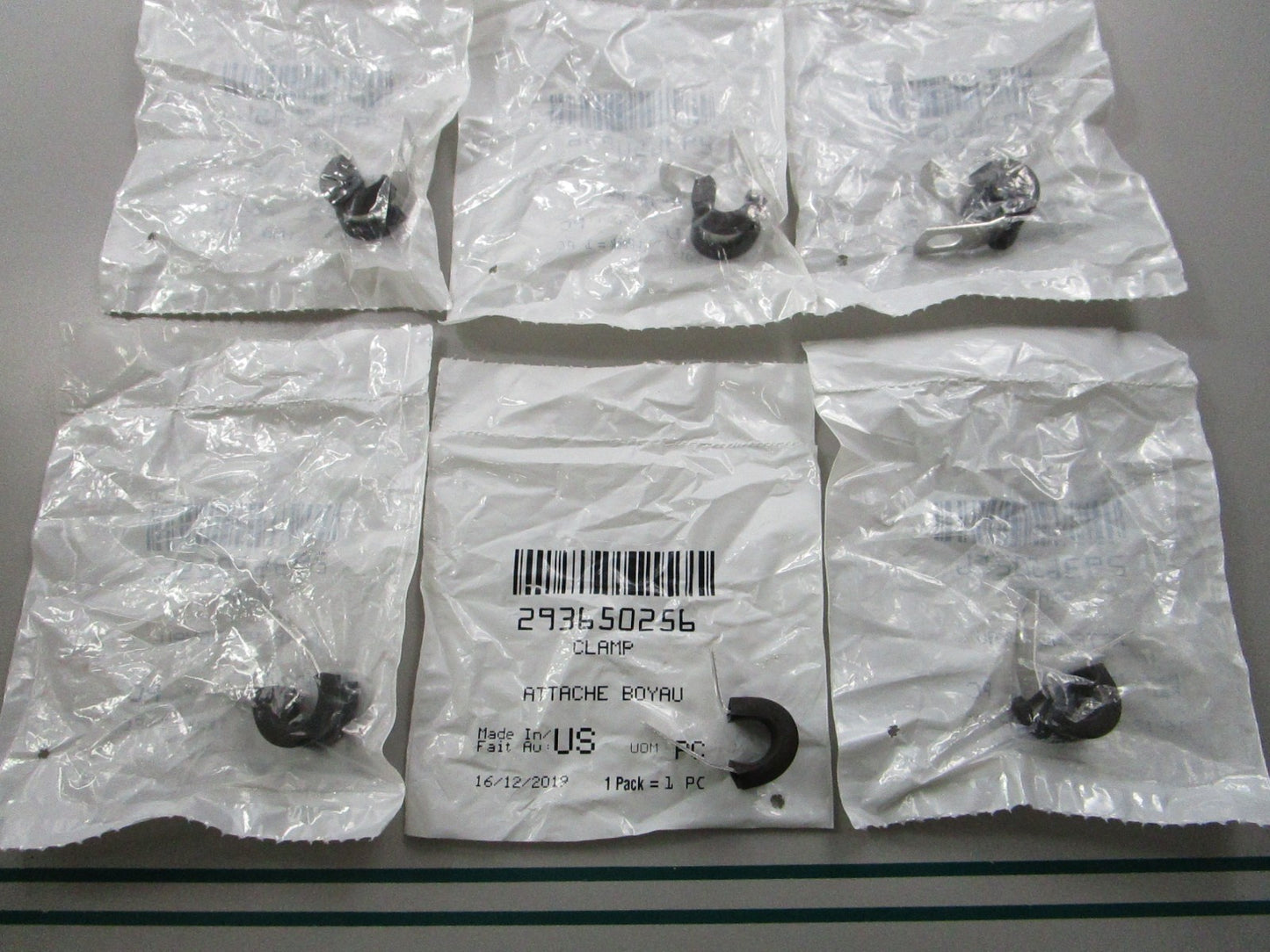 NEW OEM (LOT OF 6) 293650256 Can-Am Clamp 0810