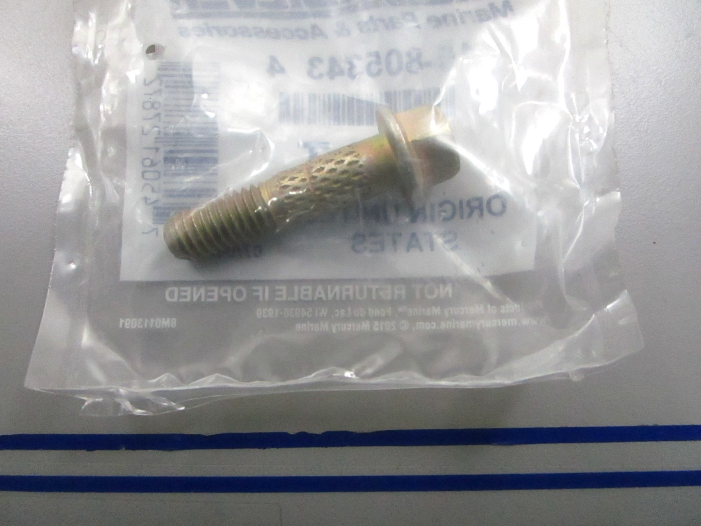 *NEW OEM* 0810 Mercury Quicksilver Bolt 10-805343 4