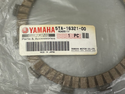 OEM Yamaha 5TA-16321-00 Clutch Friction Plate
