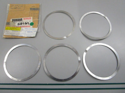 NEW OEM  (LOT OF 5) 6E5-45567-01-12 Yamaha Shim 0810