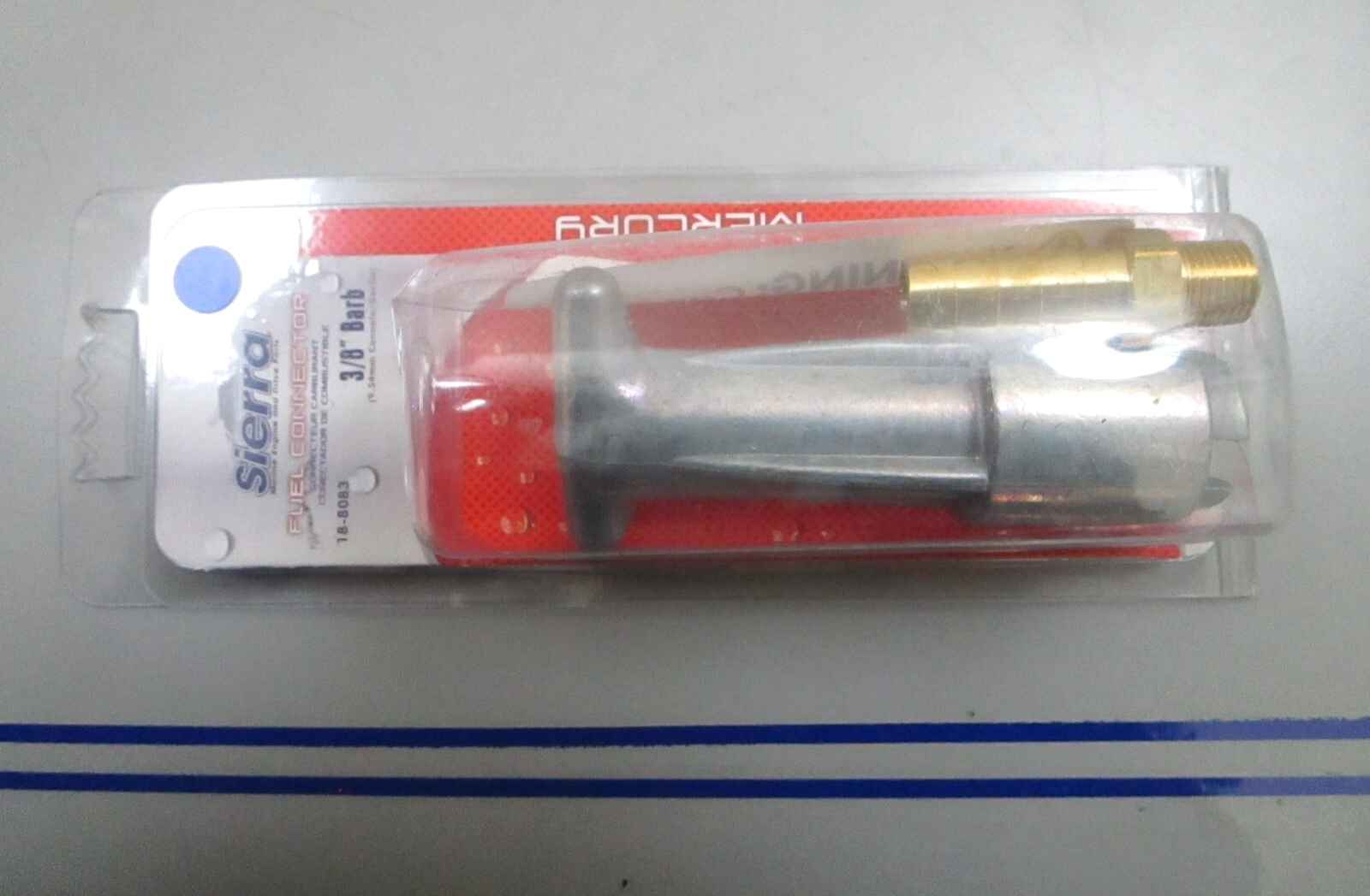 *NEW* 0780 Sierra Fuel Connector 3/8" Barb 18-8083
