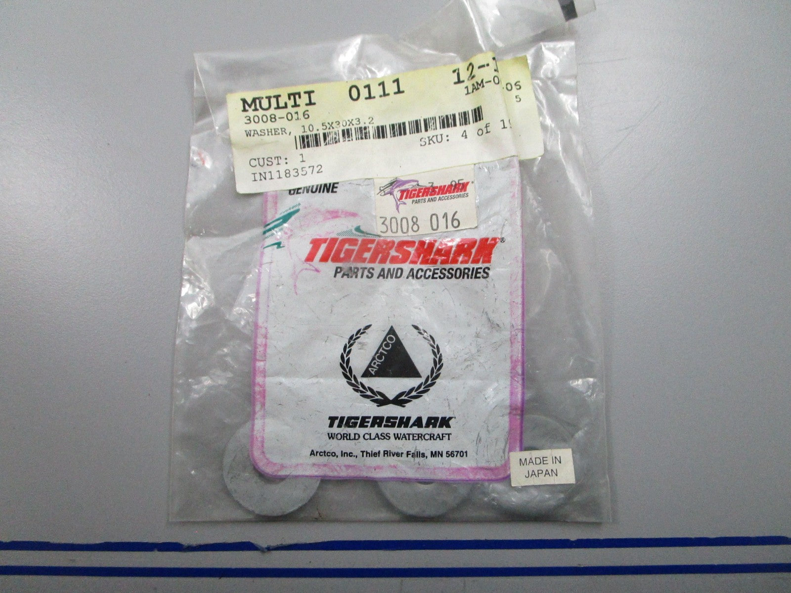 *NEW OEM* (LOT OF 3) 0810 Arctic Cat Washer 3008-016