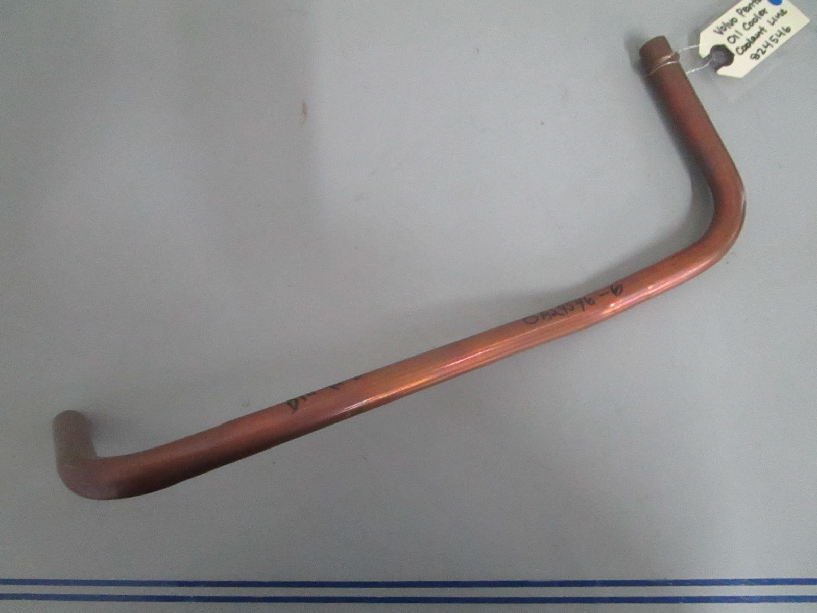 *NEW OEM* 0820 Volvo Penta Oil Cooler Coolant Line 824546