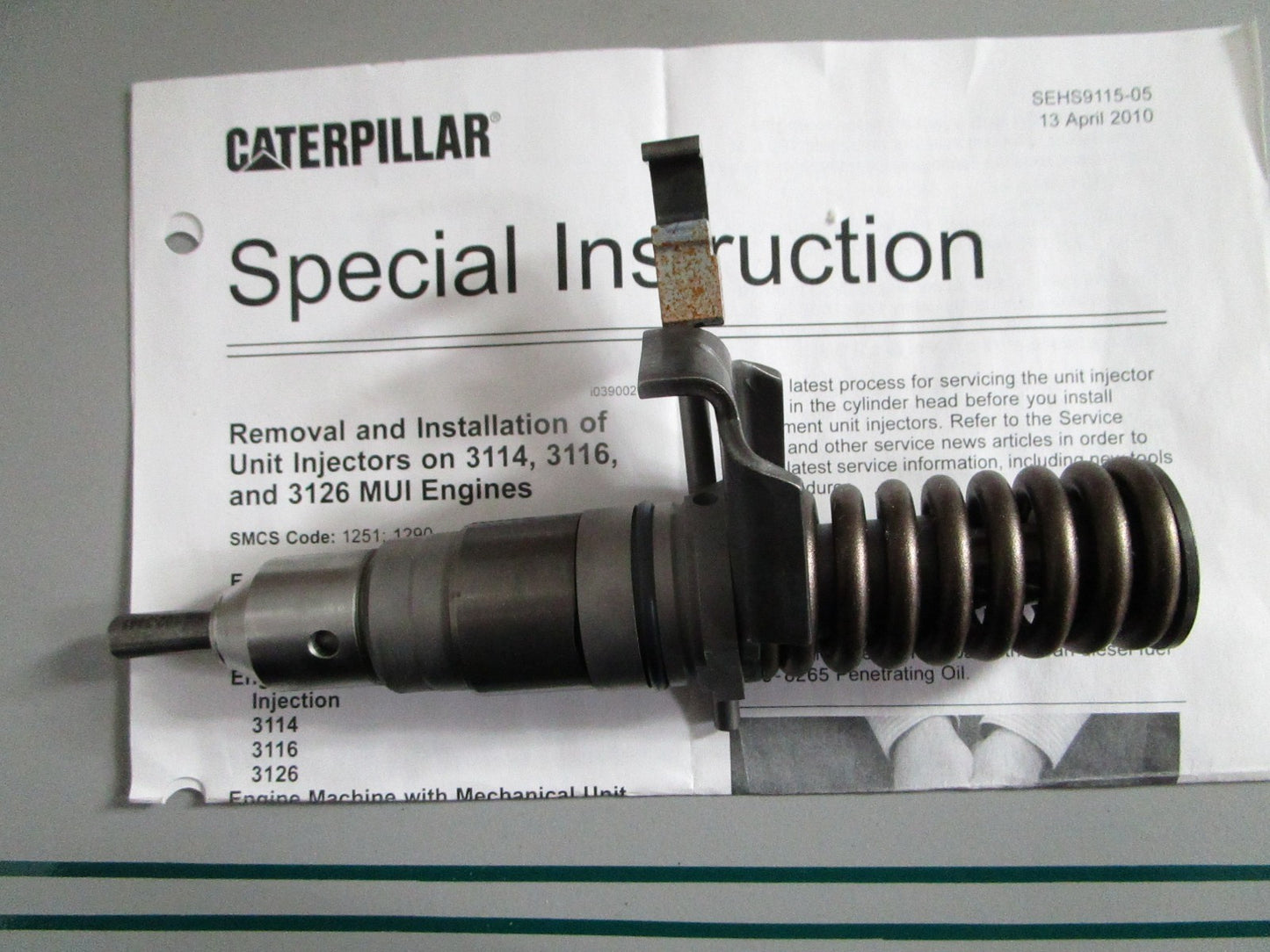 NEW OEM 0R-8684 CAT Remanufactured Injector 0820
