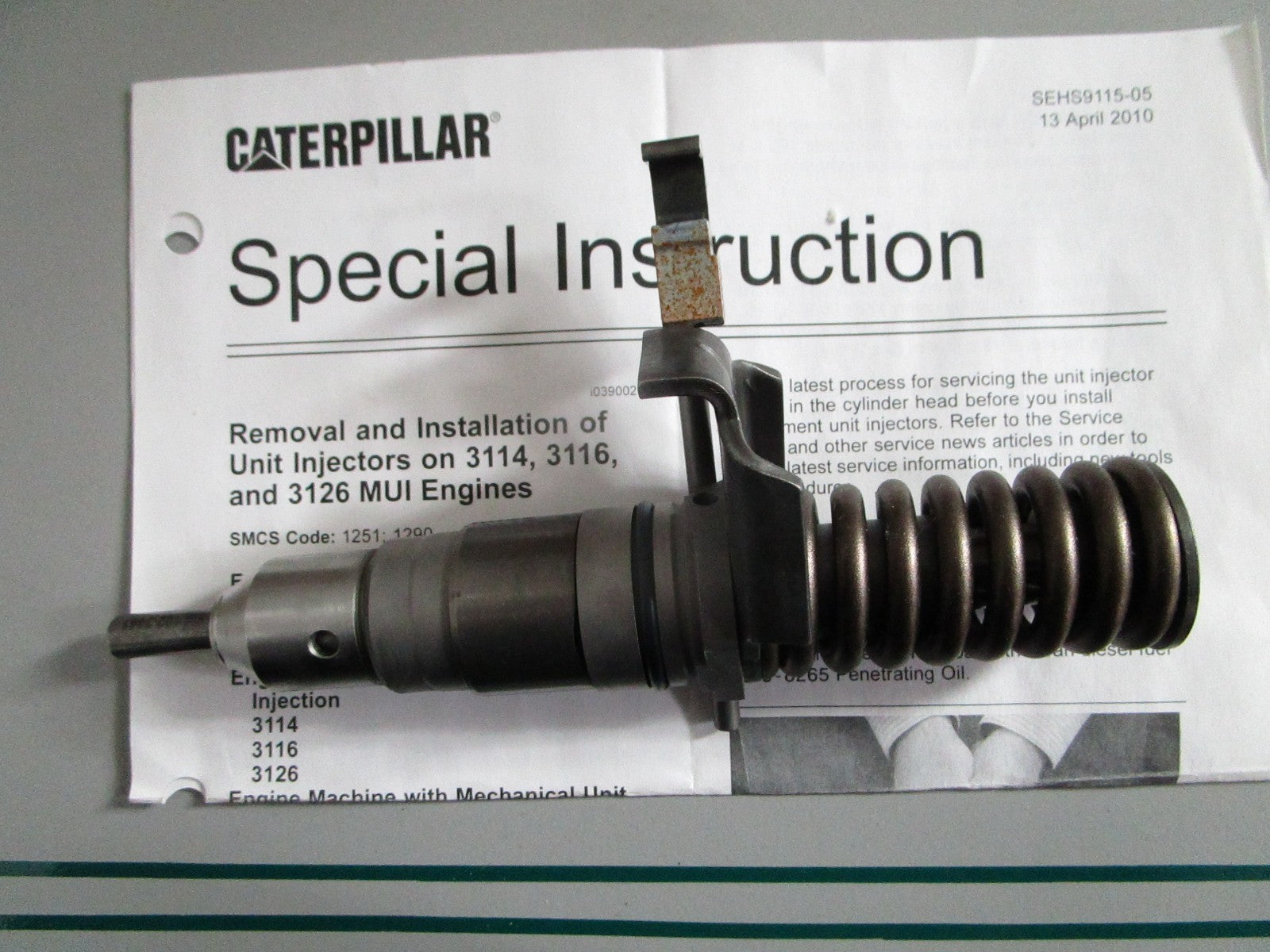 NEW OEM 0R-8684 CAT Remanufactured Injector 0820