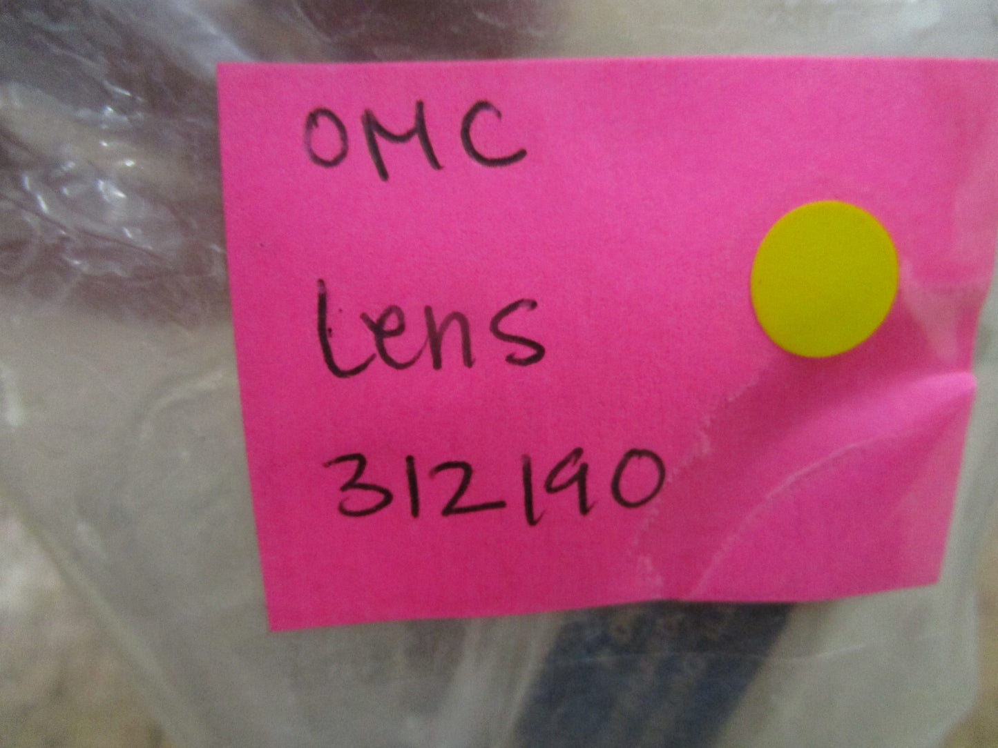 *NEW OEM* (LOT OF 2) 0750 OMC Johnson Evinrude LENS 312190 0312190
