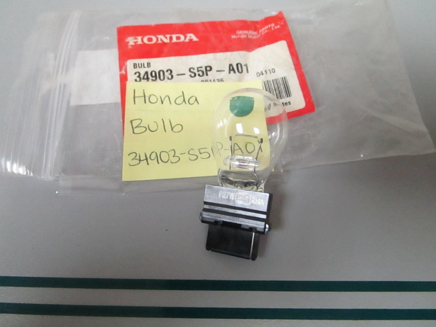 NEW OEM 34903-S5P-A01 Honda Bulb 0810