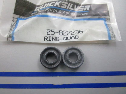 NEW OEM (LOT OF 2) 25-822236 Mercury Quicksilver Quad Ring 0810