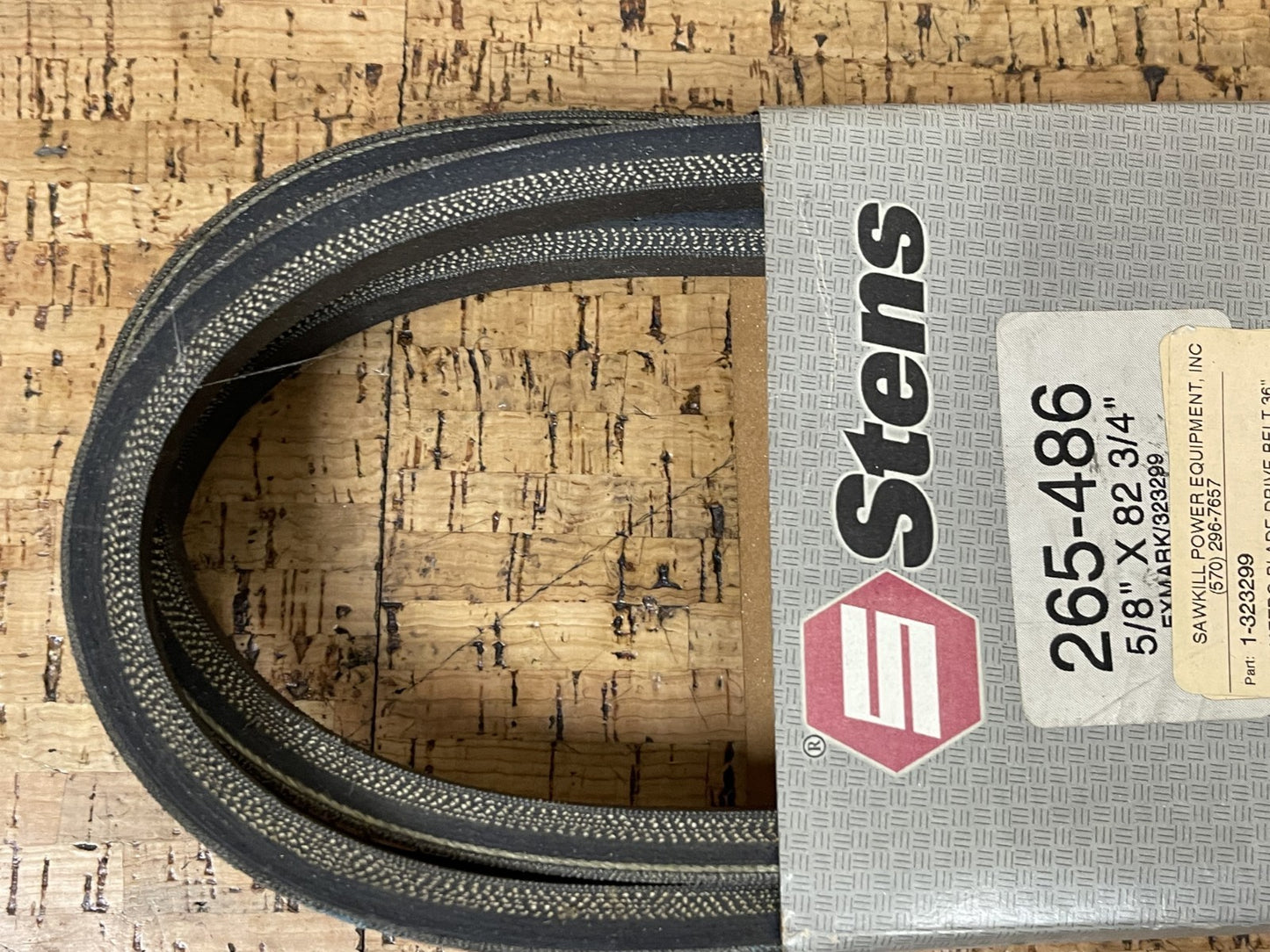 *NEW OEM* 0670 Sterns Drive Belt 265-486 323299