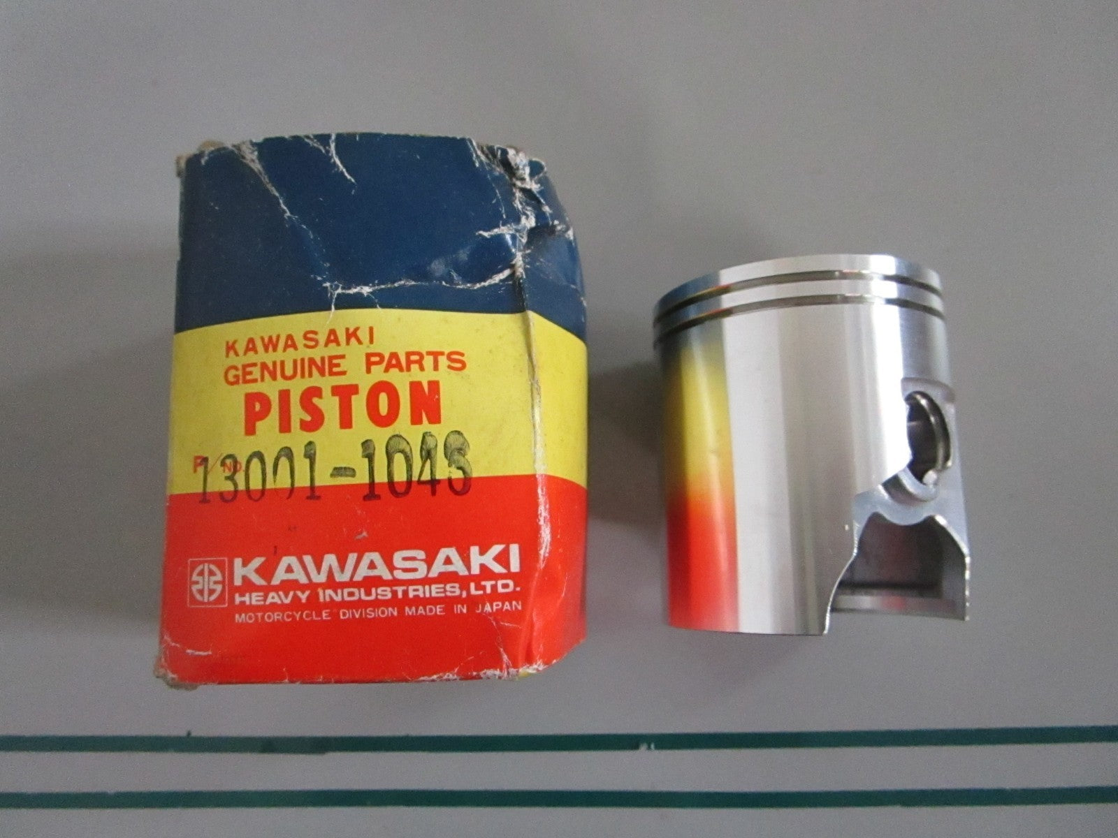 Kawasaki NEW OEM Engine Piston 13001-1048 Motorcycle STD NOS Genuine Part 0820