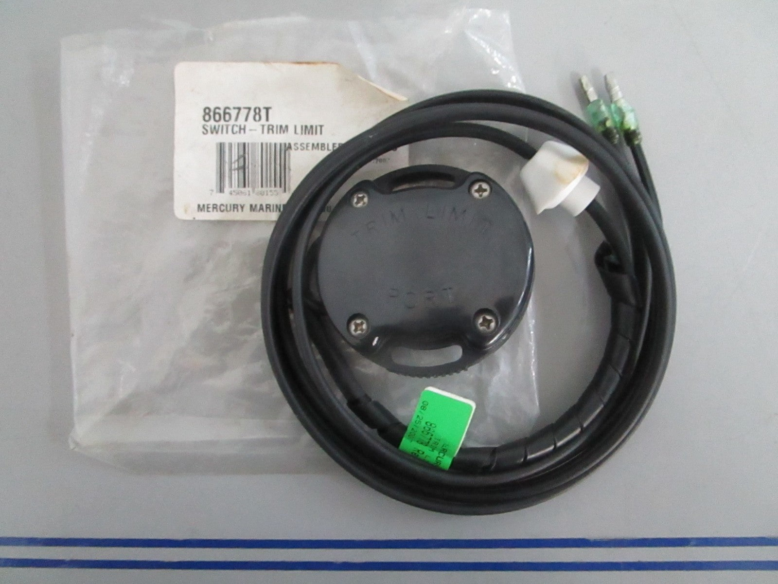 *NEW OEM* 0820 Mercury Quicksilver Trim Limit Switch 866778T