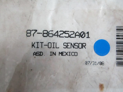 NEW OEM 87-864252A01 Mercury Quicksilver Oil Sensor Kit 0820