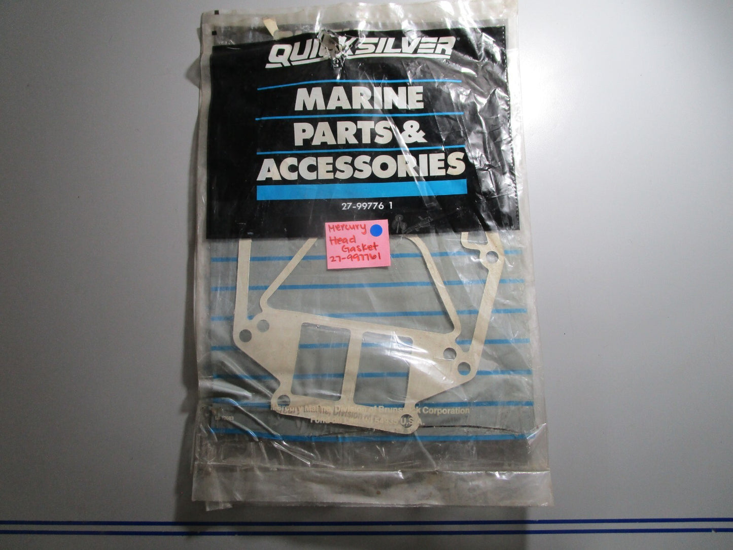 *NEW OEM* 0810 Mercury Quicksilver Head Gasket 27-997761