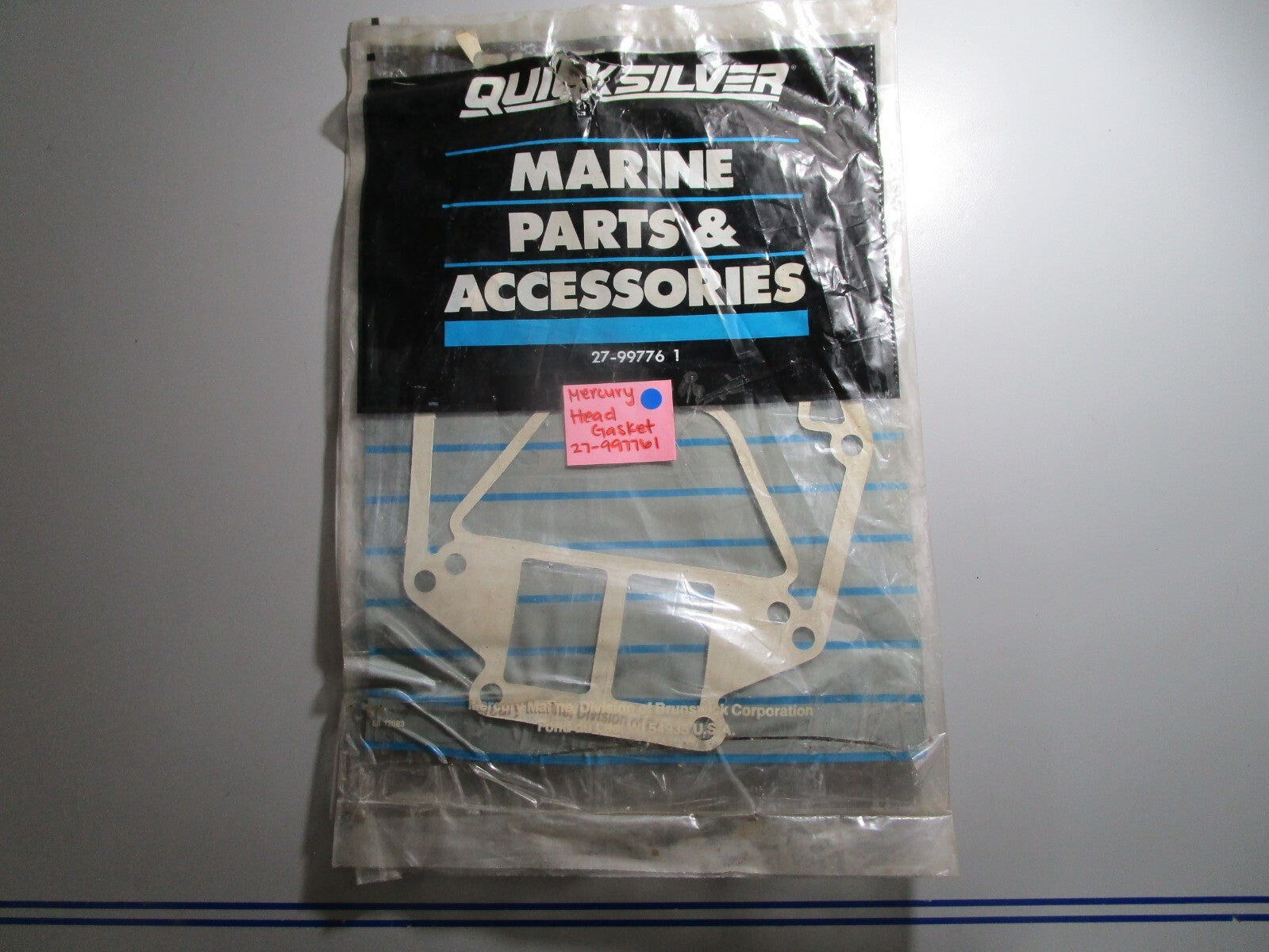 *NEW OEM* 0810 Mercury Quicksilver Head Gasket 27-997761