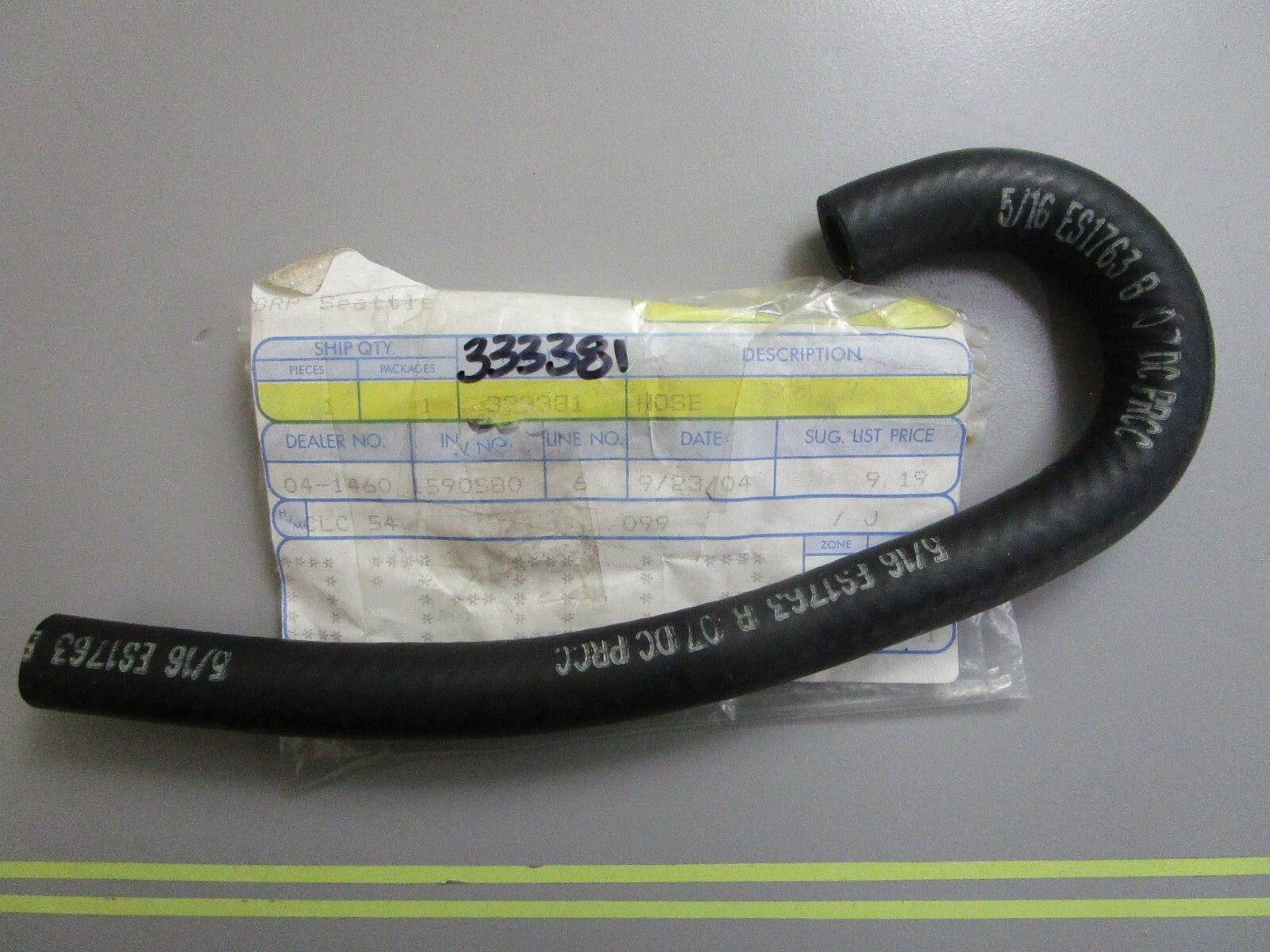 *NEW OEM* 0810 OMC Johnson Evinrude Hose 333381 0333381