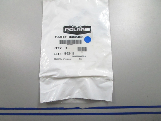 *NEW OEM* 0810 Polaris Manifold Gasket 0452403