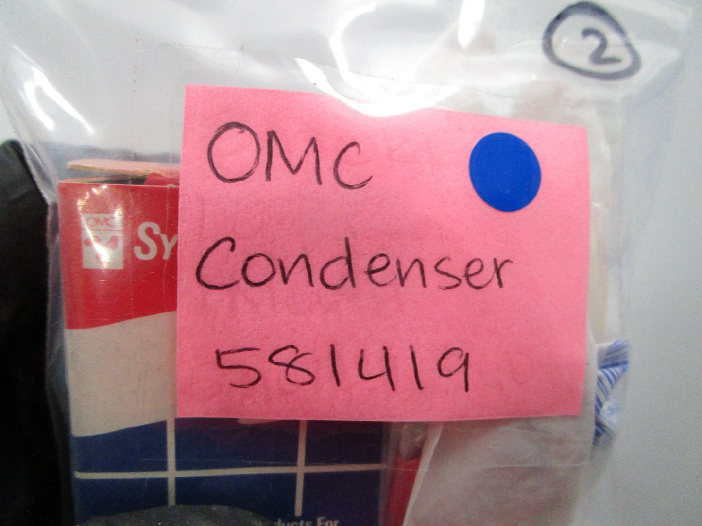 NEW OEM 581419 0581419 OMC Johnson Evinrude Condenser 0810