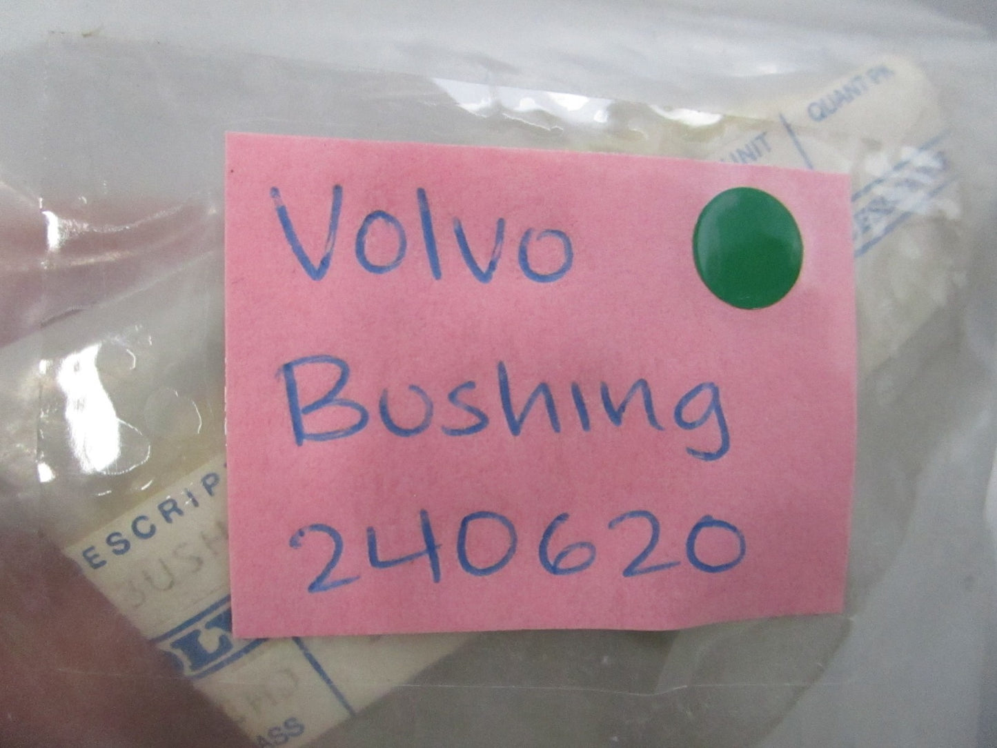 NEW OEM 240620 Volvo Penta Bushing 0810