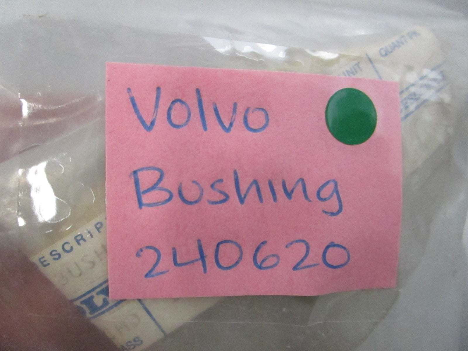 NEW OEM 240620 Volvo Penta Bushing 0810