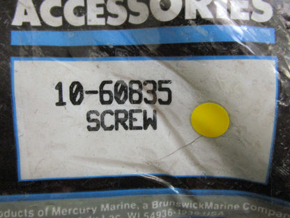*NEW OEM* 0810 Mercury Quicksilver Screw 10-60835
