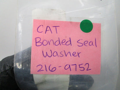 NEW OEM (LOT OF 4) 216-9752 CAT Bonded Seal Washer 0810