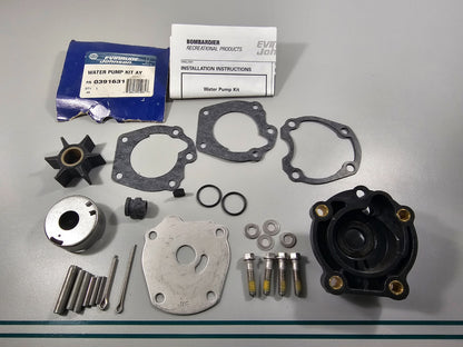 NEW OEM 391631 0391631 OMC Johnson Evinrude Water Pump Kit Assembly 0810