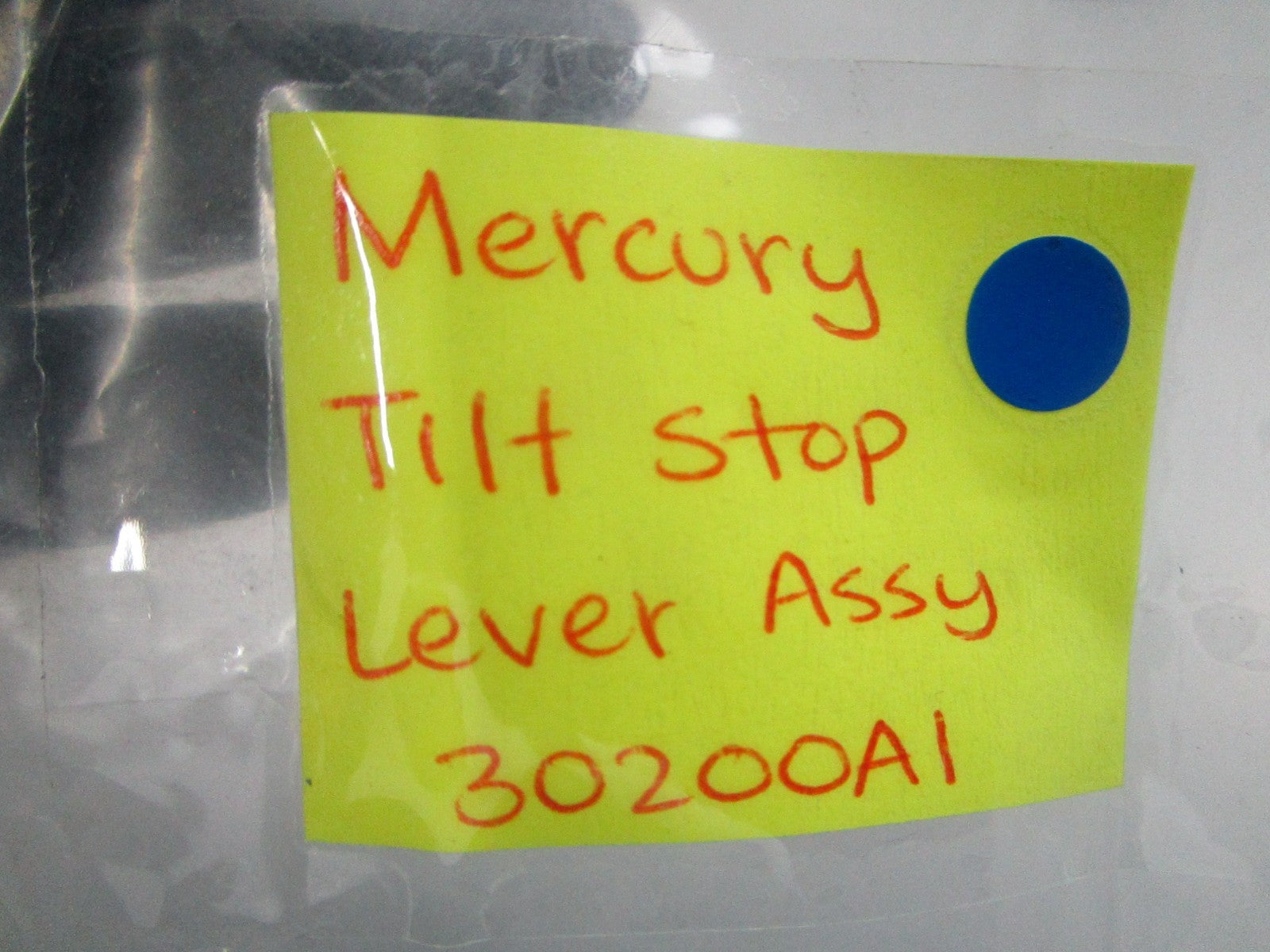 NEW OEM Mercury Quicksilver 30200A1 Tilt Stop Lever Assembly 0810