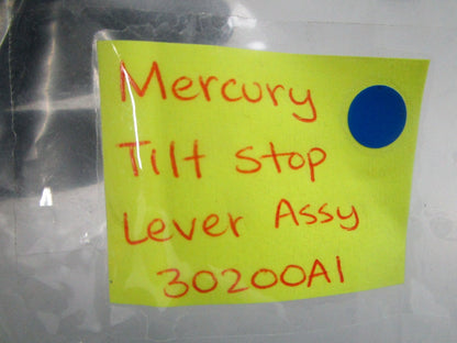 NEW OEM Mercury Quicksilver 30200A1 Tilt Stop Lever Assembly 0810