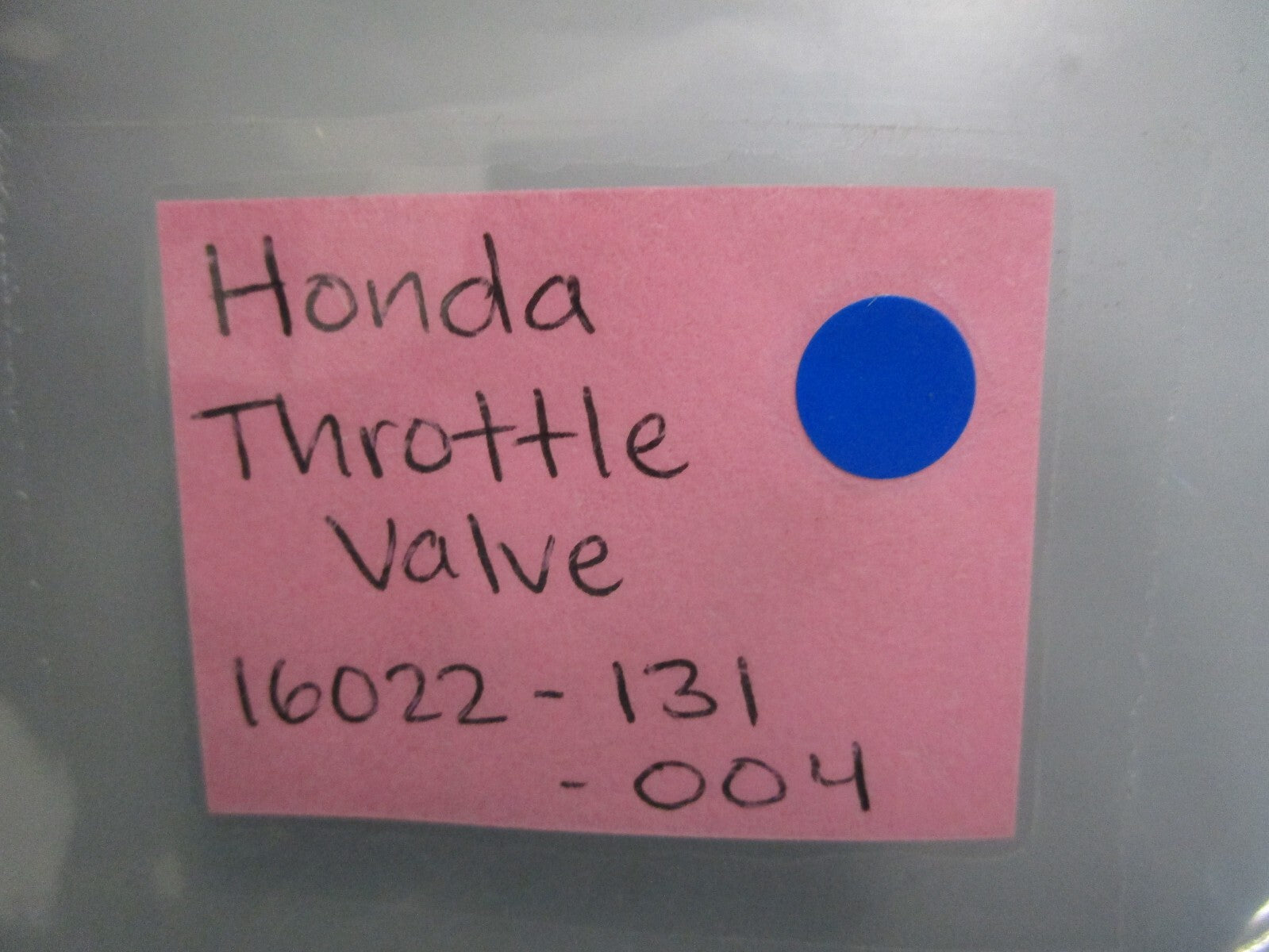 *NEW OEM* 0820 Honda Throttle Valve 16022-131-004