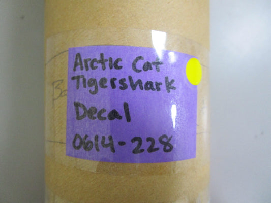 *NEW OEM* 0810 Arctic Cat Tigershark Decal 0814-228