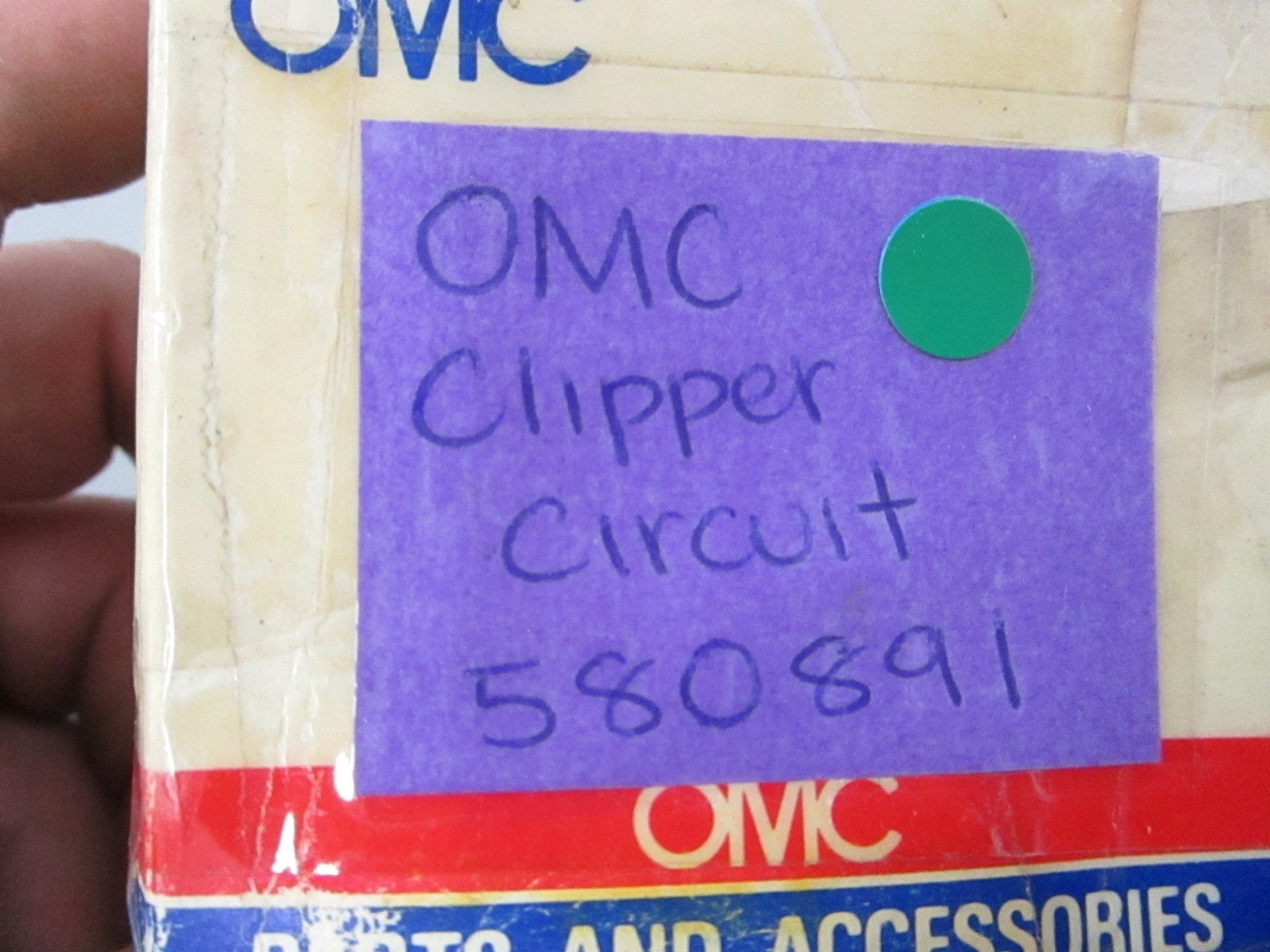 NEW OEM 580891 0580891 OMC Johnson Evinrude Clipper Circuit 0810