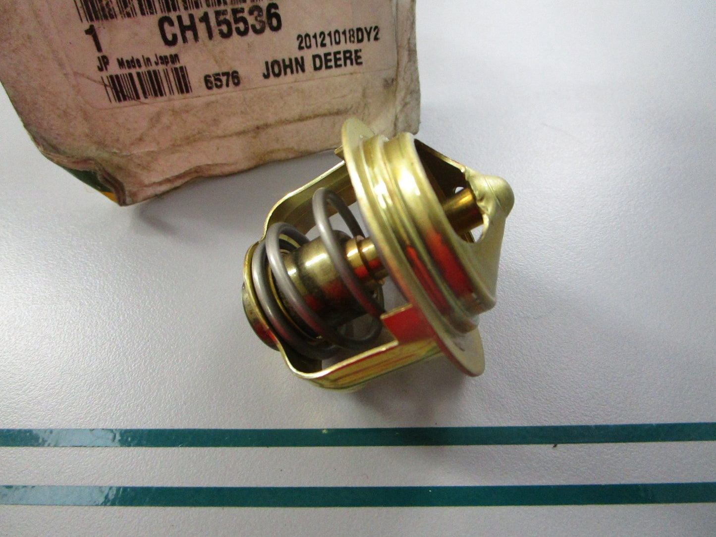 NEW OEM CH115536 John Deere Thermostat 0810
