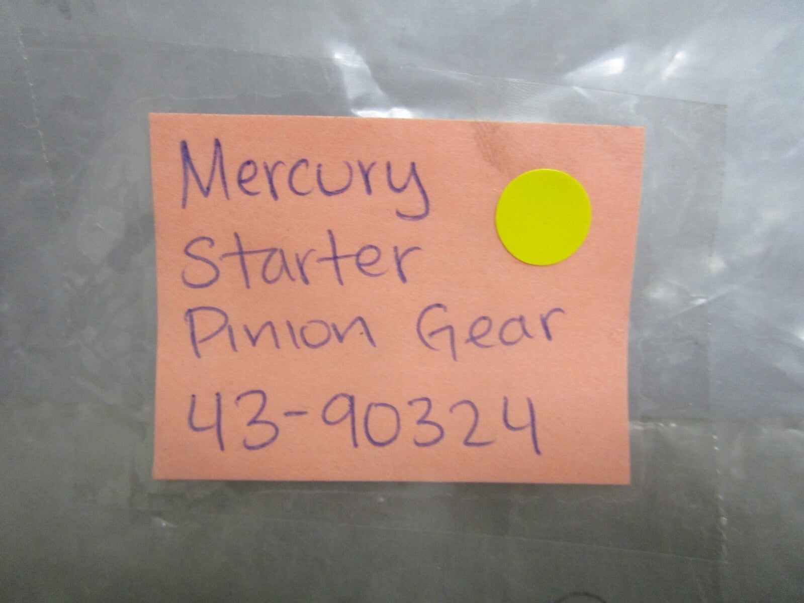 *NEW OEM* 0810 Mercury Quicksilver Starter Pinion Gear 43-90324