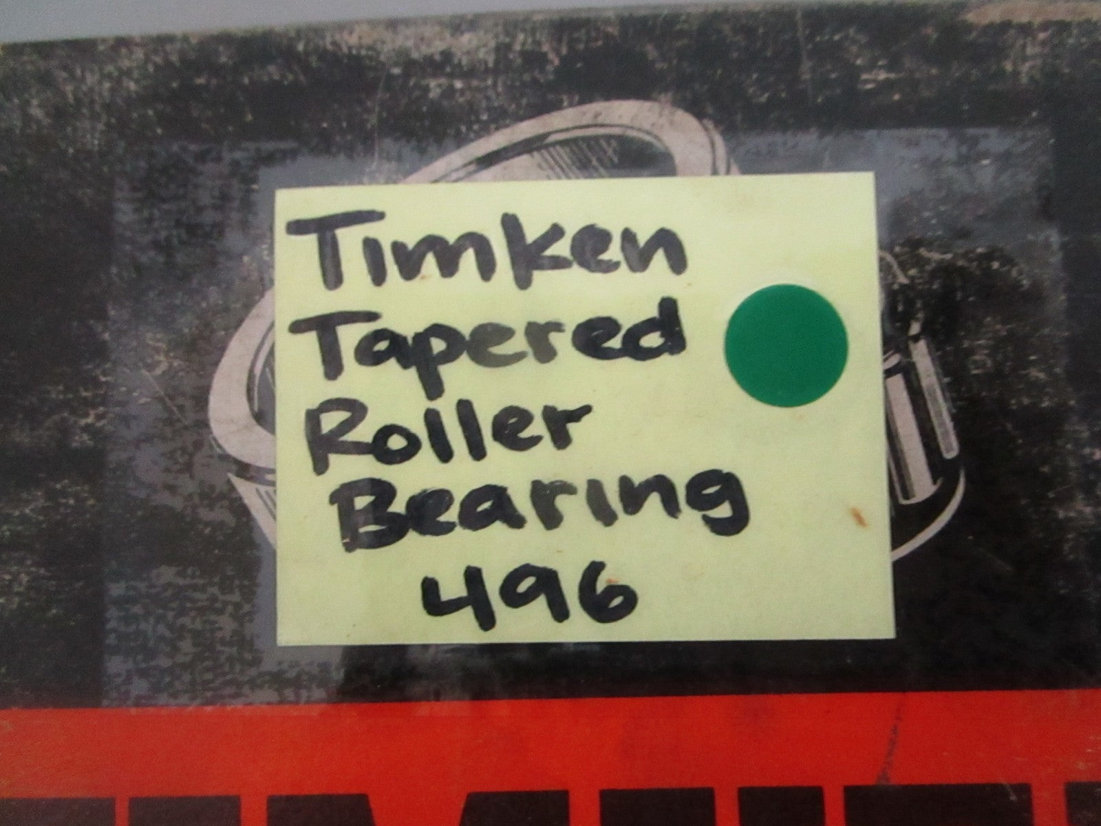 NEW OEM 496 Timken Tapered Roller Bearing 0820